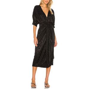 Callahan 'Sami' Black Satin Dress Size XS